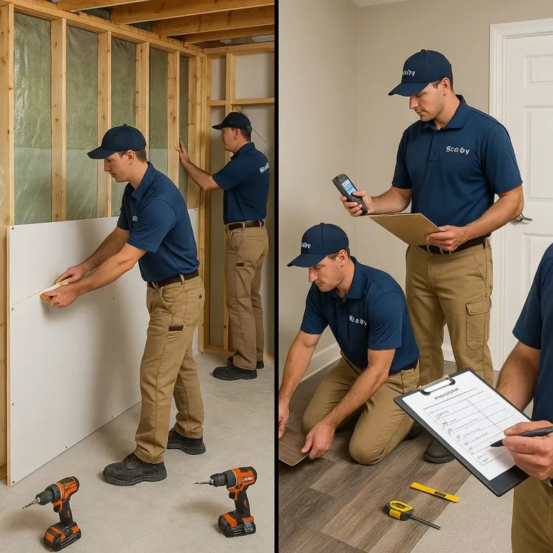 Repairs and Reconstruction process in Folsom, PA